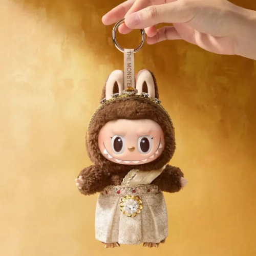 POPMART泡泡瑪特 泰國限定LABUBU 泰國LABUBU 毛絨掛件 POP MART