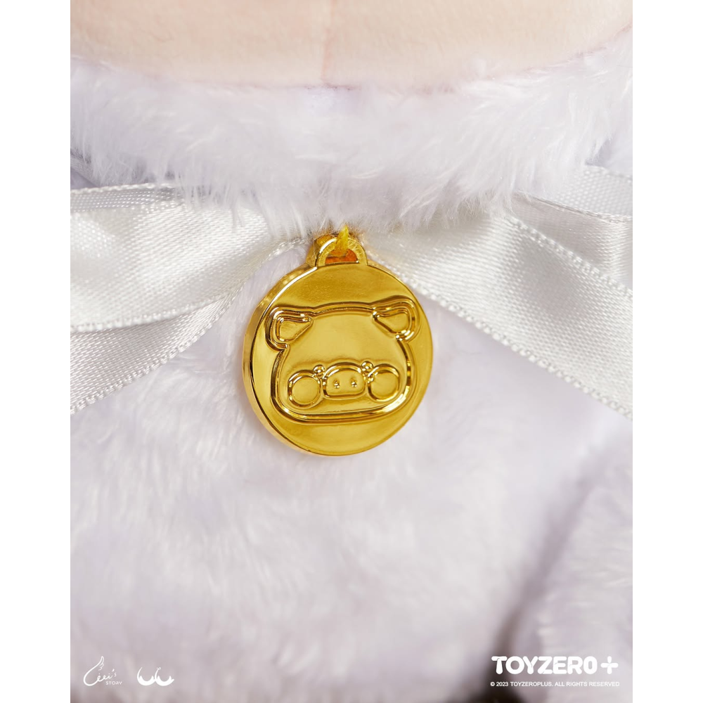 香港限定 罐頭豬LuLu 泰迪LuLu  薄荷綠 25cm 白色 14cm-細節圖8