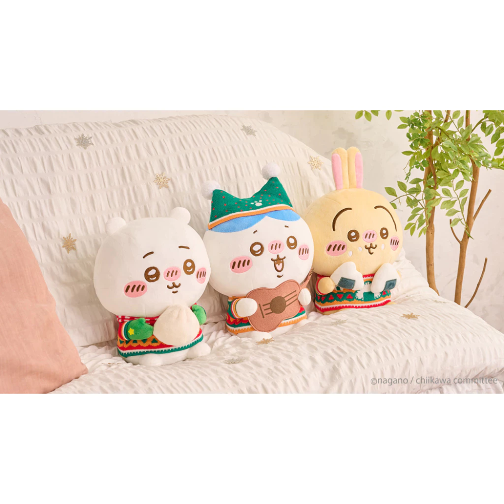 日本 7-11 一番賞 聖誕節系列 吉伊卡哇 chiikawa 小可愛 烏薩奇 小八 小桃 栗子-細節圖2