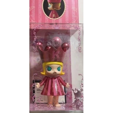 POPMART 泡泡瑪特 Molly 樂園限定 粉色 誕生公主 400% molly公主 誕生粉(樂園限定款)-細節圖2