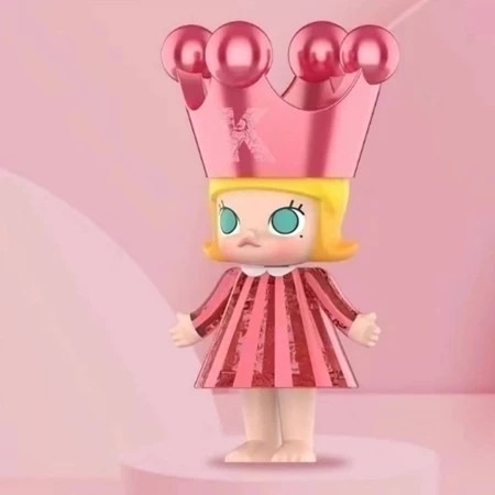 POPMART 泡泡瑪特 Molly 樂園限定 粉色 誕生公主 400% molly公主 誕生粉(樂園限定款)-細節圖5