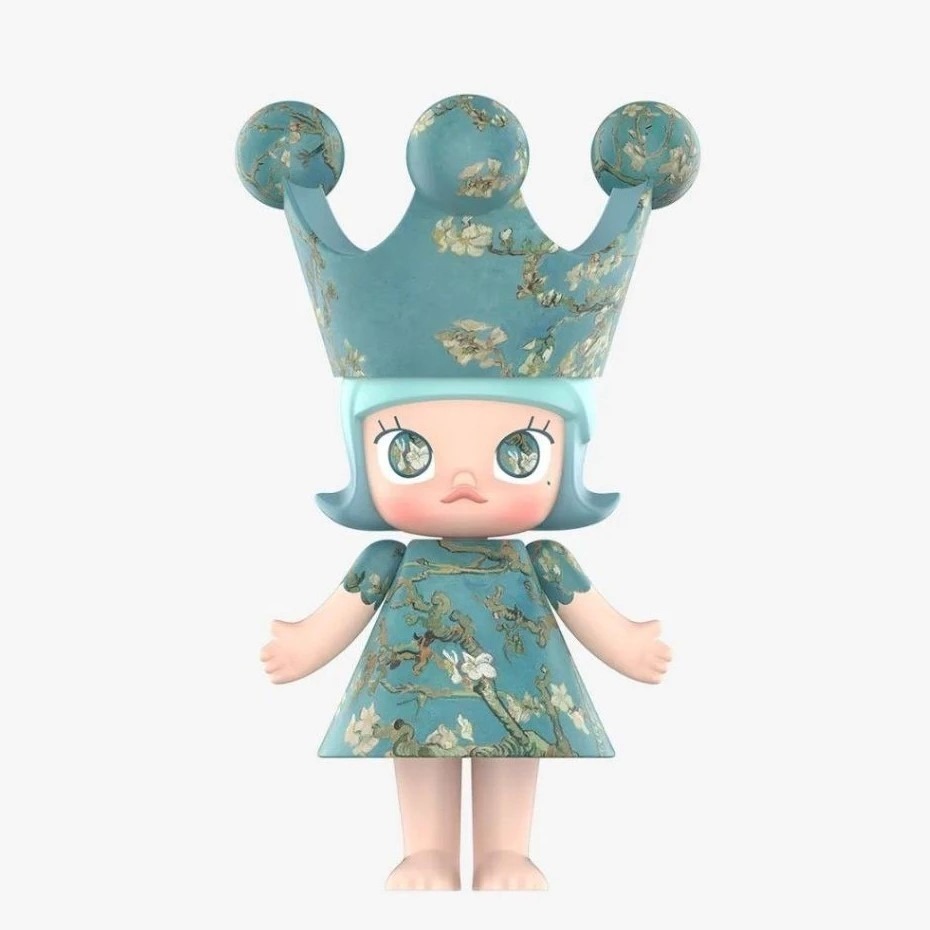 POPMART 泡泡瑪特 MOLLY 400% 梵古博物館 杏花公主 梵高-細節圖6