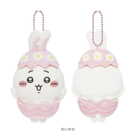 日本正版 吉伊卡哇 chiikawa 復活節系列 吉伊 小八貓 烏薩奇 吊飾-規格圖1