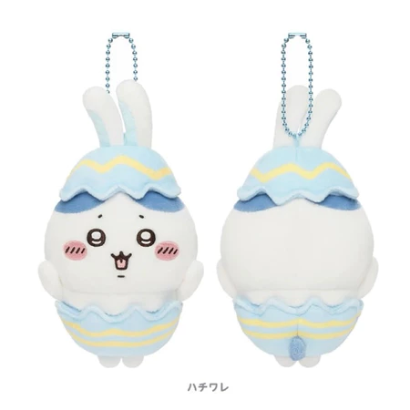 日本正版 吉伊卡哇 chiikawa 復活節系列 吉伊 小八貓 烏薩奇 吊飾-規格圖1