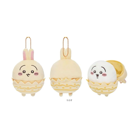 日本正版 吉伊卡哇 chiikawa 復活節系列 吉伊 小八貓 烏薩奇 吊飾-規格圖1