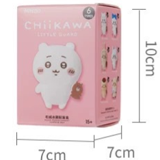吉伊卡哇 Chiikawa 小小守護系列 毛絨冰箱貼 冰箱磁鐵 盲盒-規格圖1
