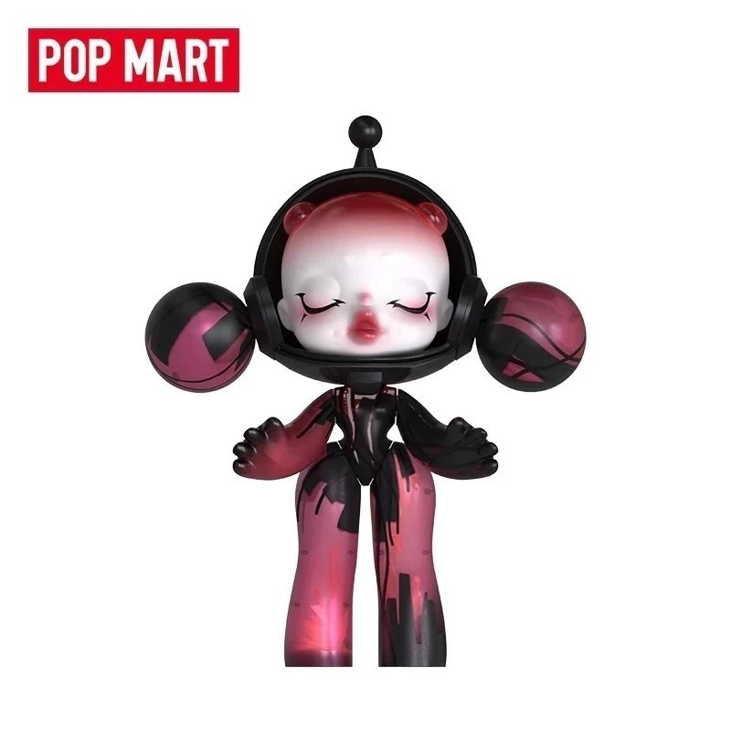 POPMART 泡泡瑪特🔥現貨🔥MEGA α SKULLPANDA紅水晶400% 1000%(全球限量1299體)-細節圖2
