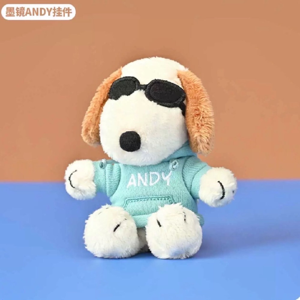 山莫 在路上系列 歐拉夫 奧拉夫 Andy 掛件 吊飾 毛絨公仔-規格圖8