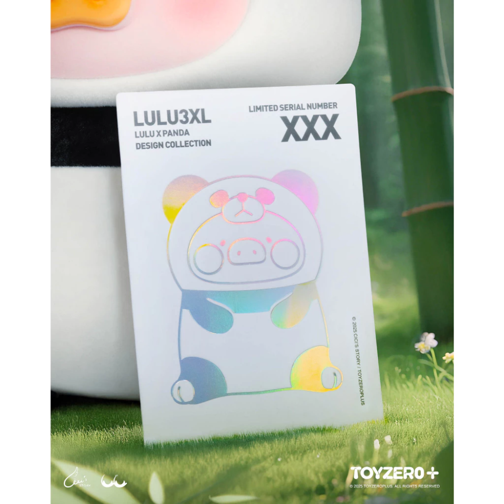 現貨🐼Lulu豬 熊貓 3XL 公仔 罐頭豬lulu-細節圖3