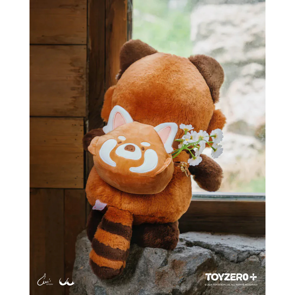 罐頭豬LuLu 動物派對 Lu毛絨公仔 小熊貓 大熊貓 無尾熊 長頸鹿 玩具反斗城限定款-細節圖7