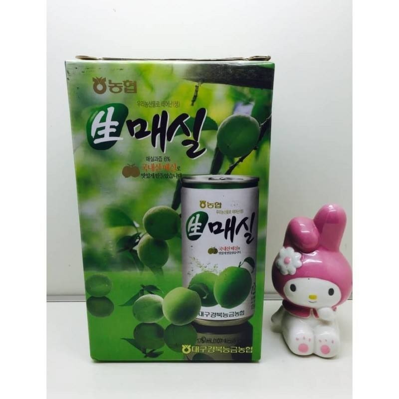 韓國 農協 青梅/蘋果果汁 175mlx15罐/盒-細節圖4