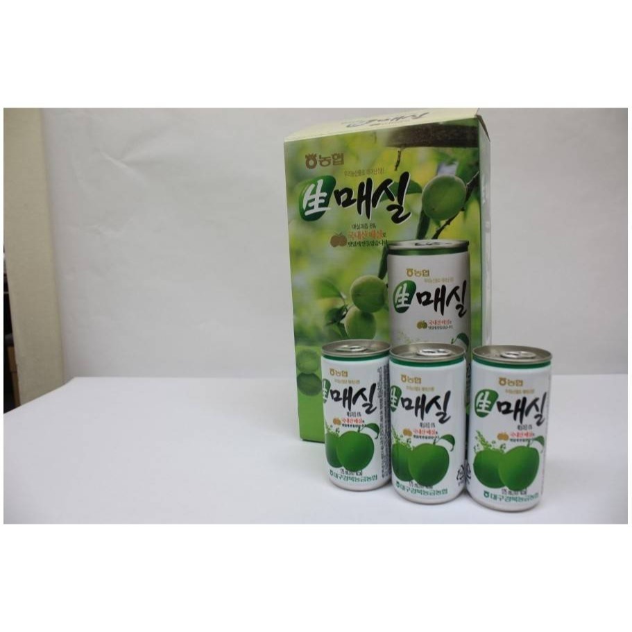 韓國 農協 青梅/蘋果果汁 175mlx15罐/盒-細節圖5