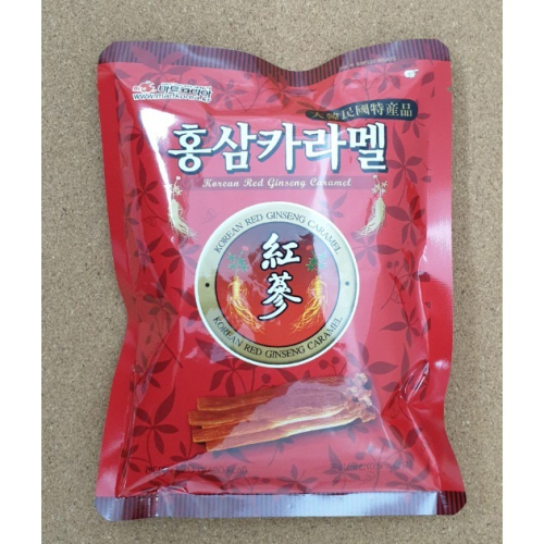 韓國 紅蔘軟糖(焦糖口味) 120g/包