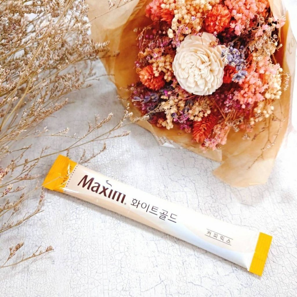 韓國 DongSuh Maxim 三合一咖啡（白金拿鐵風味）100入/盒-細節圖5