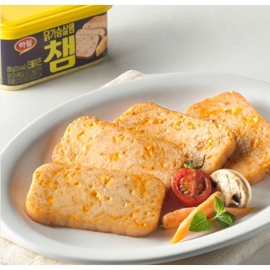 韓國 HARIM 起司雞胸午餐肉 200g/罐-細節圖3