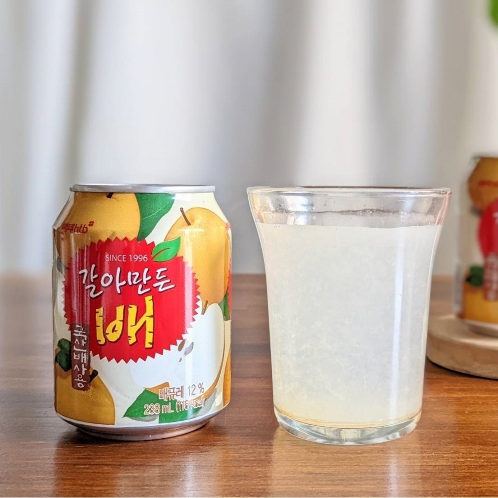 韓國 HAITAI 水梨果汁 238mlx12罐/盒-細節圖2
