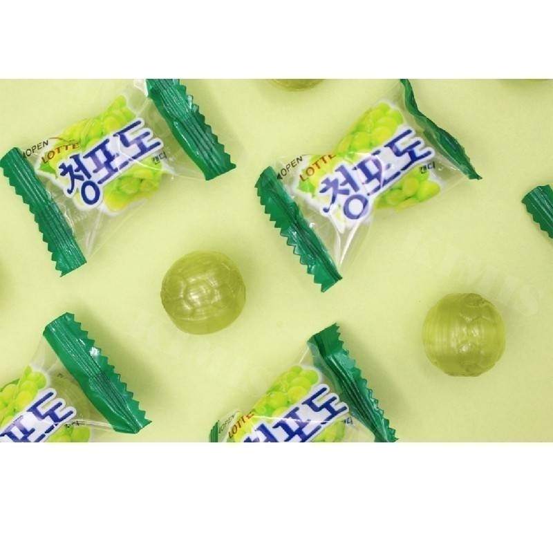 韓國 LOTTE 樂天 青葡萄糖果  樂天糖果 糖果 青葡萄糖 153g/包-細節圖4