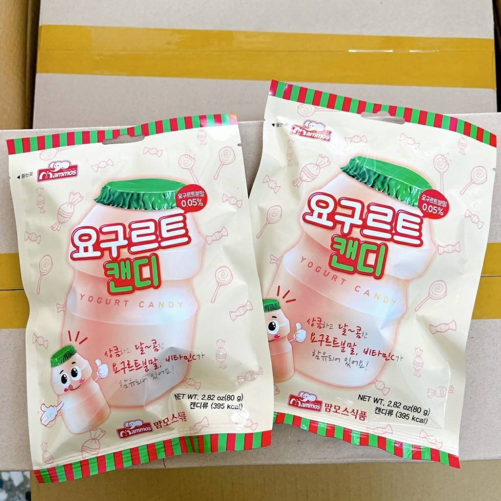 韓國 MAMMOS 養樂多糖 80g/包-細節圖3