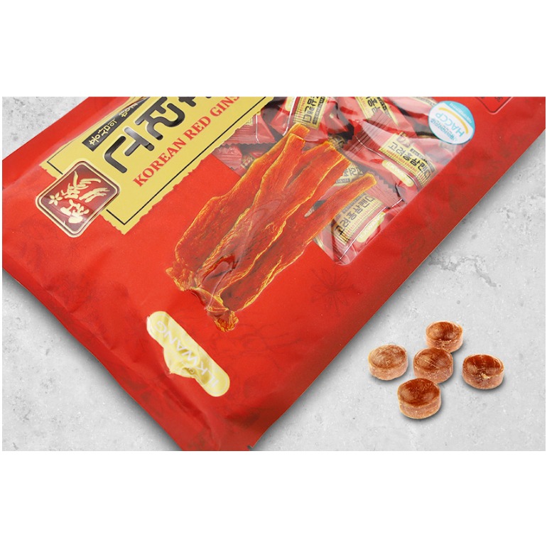 韓國 日光일광제과 紅蔘糖果  280g-細節圖2