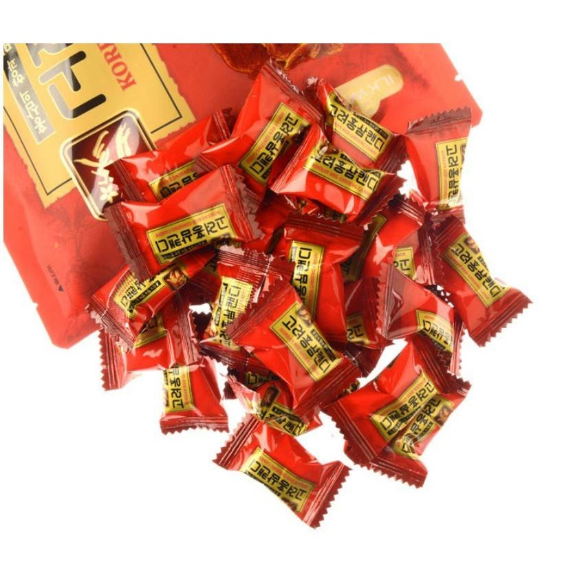 韓國 日光일광제과 紅蔘糖果  280g-細節圖3