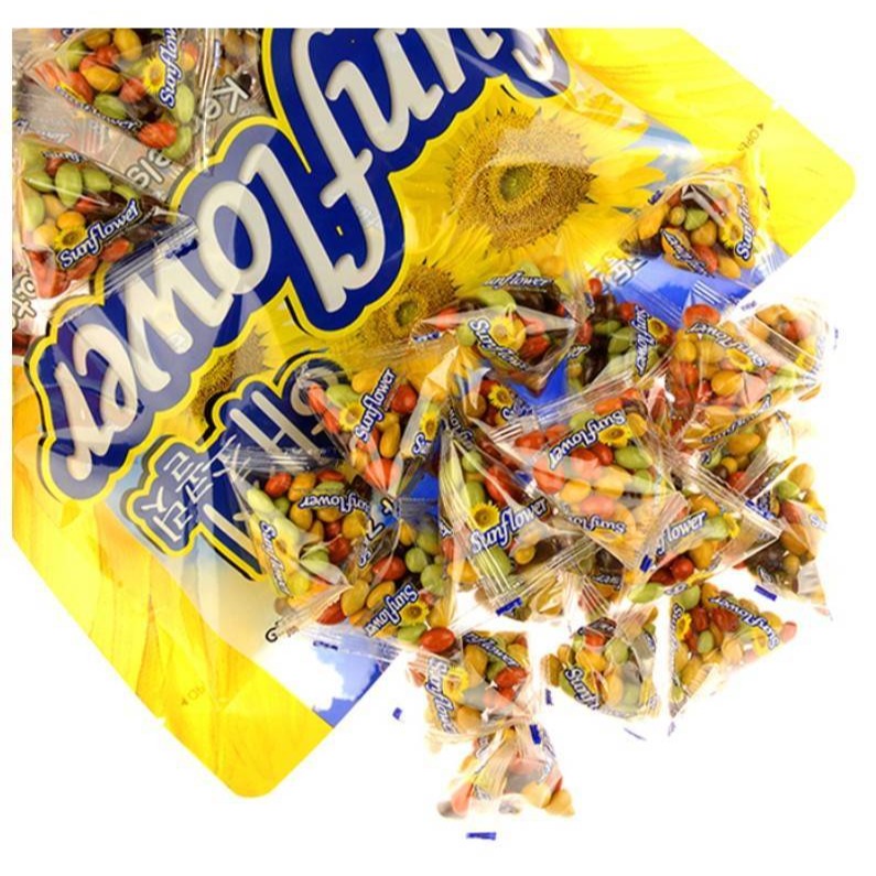 IL 日光일광제과 彩色葵花籽巧克力  250公克/包-細節圖2