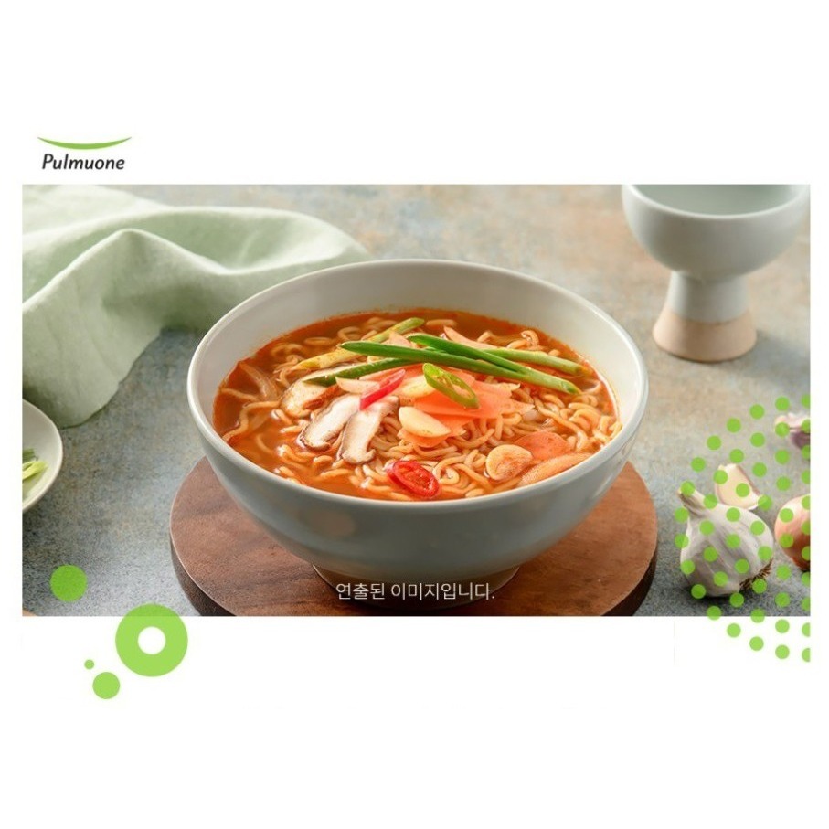 🍜【韓國 Pulmuone】圃美多 蔬菜湯麵 376公克(94公克*4包)/袋(整袋販售)-細節圖4