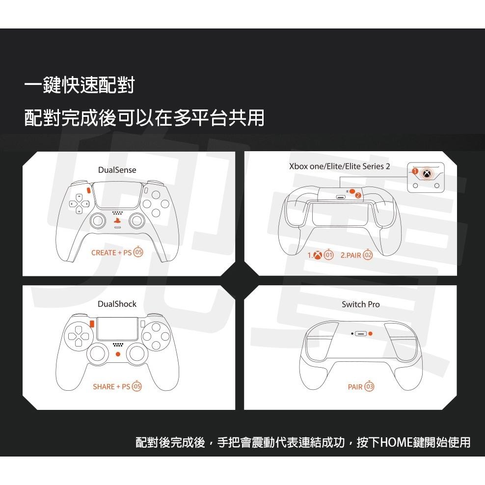 手把 轉換器 PS4 PS5 SWITCH XBOX ONE S X series 精英2代 轉換 共用 轉接 搖桿-細節圖6