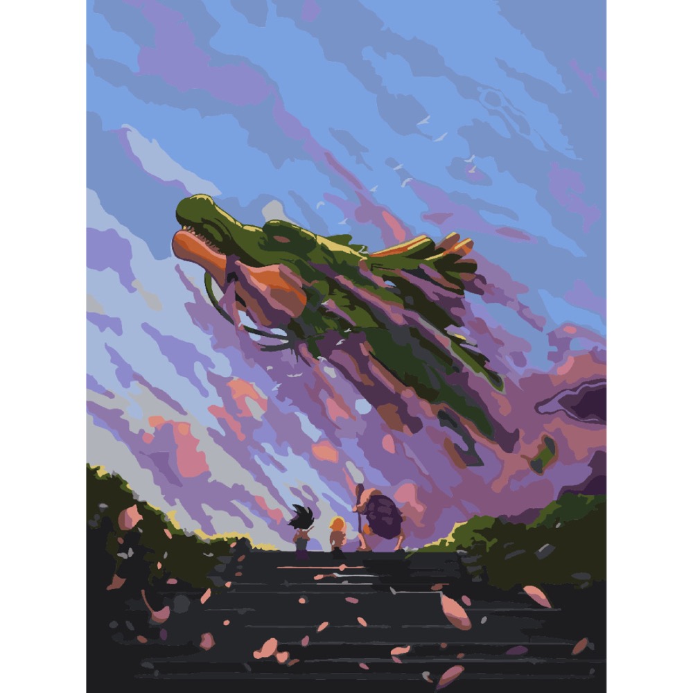 神龍再現（數字油畫） - 畫中有話零基礎油畫工作室- iOPEN Mall