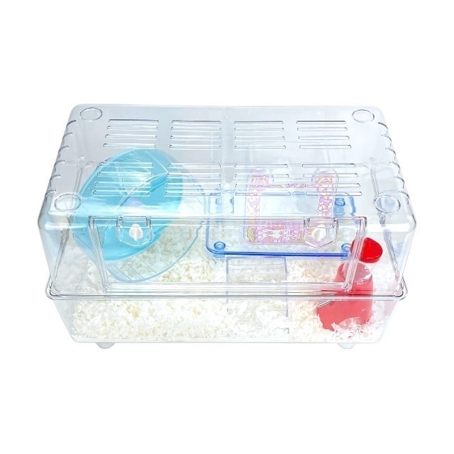 速出 50籠 透明倉鼠籠 倉鼠水晶籠 倉鼠科養籠 倉鼠壓克力籠 倉鼠飼養箱 寵物籠 小寵透明 寵物透明 小寵籠 鼠籠-細節圖4