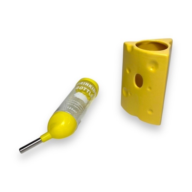 倉鼠陶瓷起司 起司窩 起司水樽 起司食盆 倉鼠水壺 倉鼠食盆 倉鼠窩 倉鼠陶瓷窩 倉鼠陶瓷水樽 倉鼠陶瓷食盆 倉鼠水樽-細節圖3