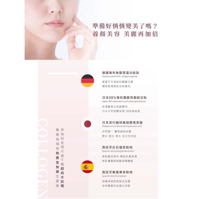 🔥滿額免運中🔥喬朵jodomme 『M6暮皙多效魚膠原蛋白胜肽』 穀胱甘肽 玻尿酸添加🤍-細節圖2