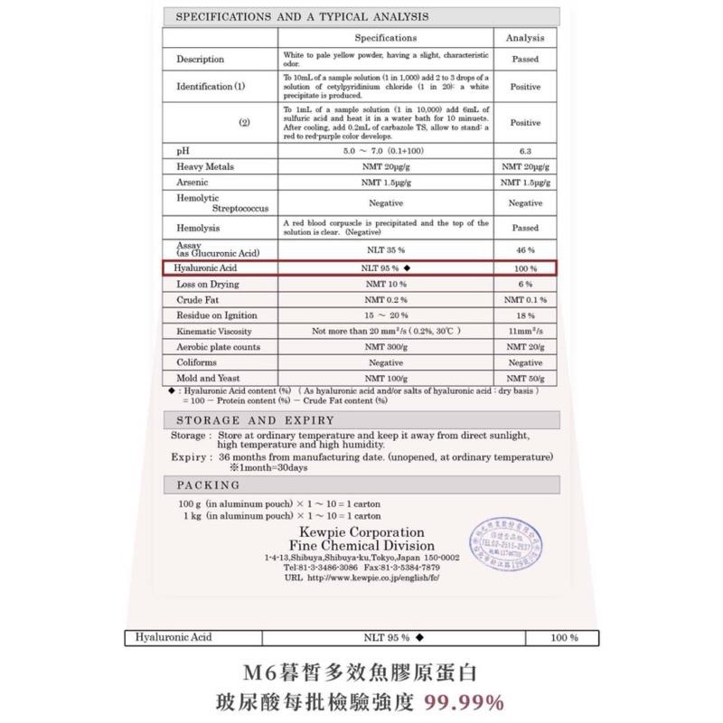 🔥滿額免運中🔥喬朵jodomme 『M6暮皙多效魚膠原蛋白胜肽』 穀胱甘肽 玻尿酸添加🤍-細節圖6