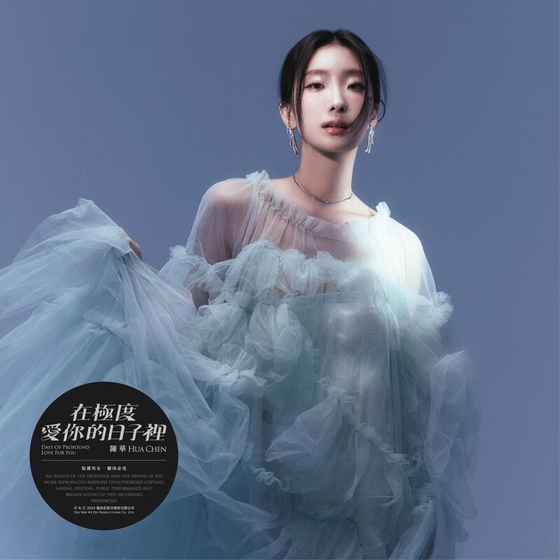 陳華 在極度愛你的日子裡CD 台灣正版全新-細節圖3