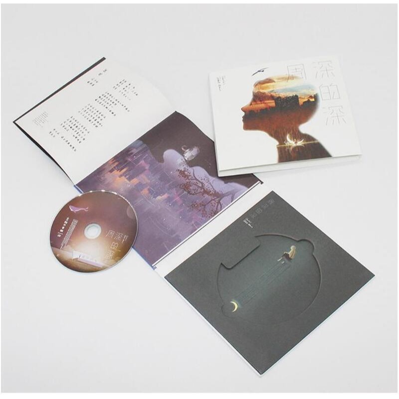 中國正版 周深 專輯 深的深 CD+歌词本画册 大魚 玫瑰與小鹿 藍色降落傘 周深的深 2017专辑中國正版-細節圖6