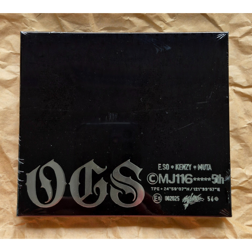 頑童 MJ116 / OGS (CD) 贈品貼紙4張 第五張專輯 台灣正版全新-細節圖4