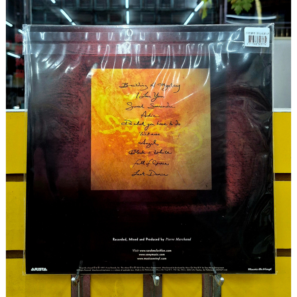 Sarah McLachlan / Surfacing 莎拉克勞克蘭 浮出水面 黑膠 LP 進口正版全新-細節圖2