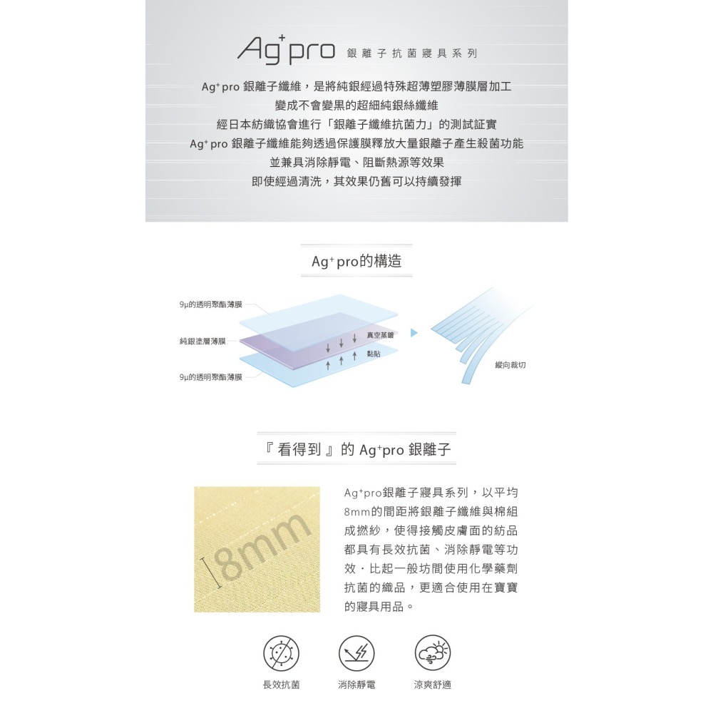 Combi康貝Ag+pro銀離子抗菌水洗棉枕 -幼童枕(星星藍/星星粉)【金寶貝 224465】嬰兒枕-細節圖3