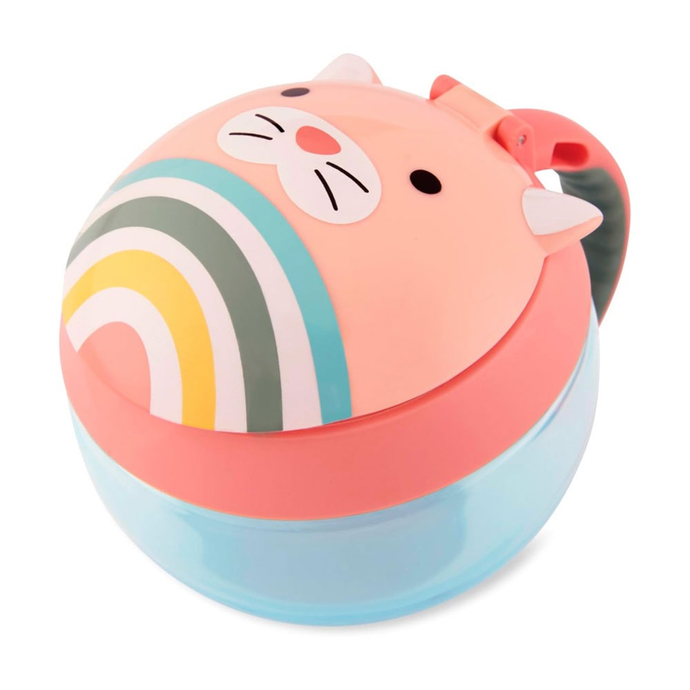 SKIP HOP ZOO球型防漏零食盒【金寶貝】(攜帶零食盒 嬰幼兒零食盒)-細節圖4