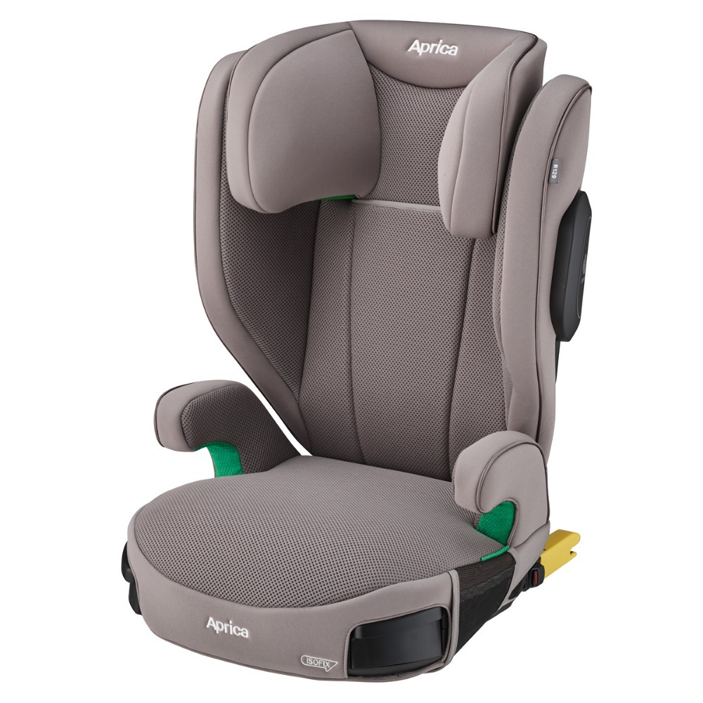 Aprica 愛普力卡 RideCrew ISOFIX&安全帶版 3-12歲成長型汽座 灰褐黑/布朗灰【金寶貝】-規格圖6