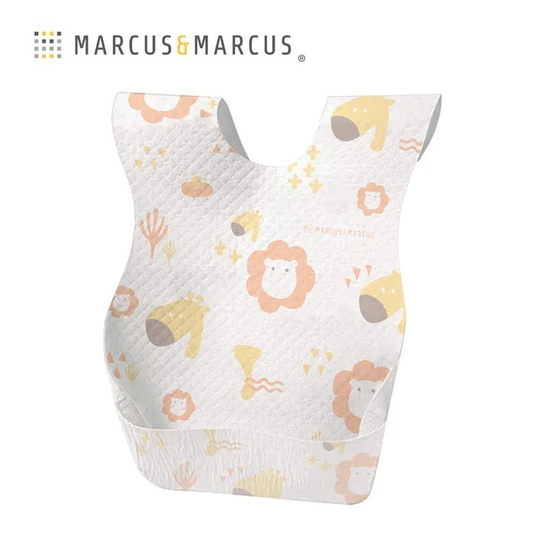 Marcus&Marcus 拋棄式防水圍兜20入【金寶貝 】拋棄式圍兜-細節圖2