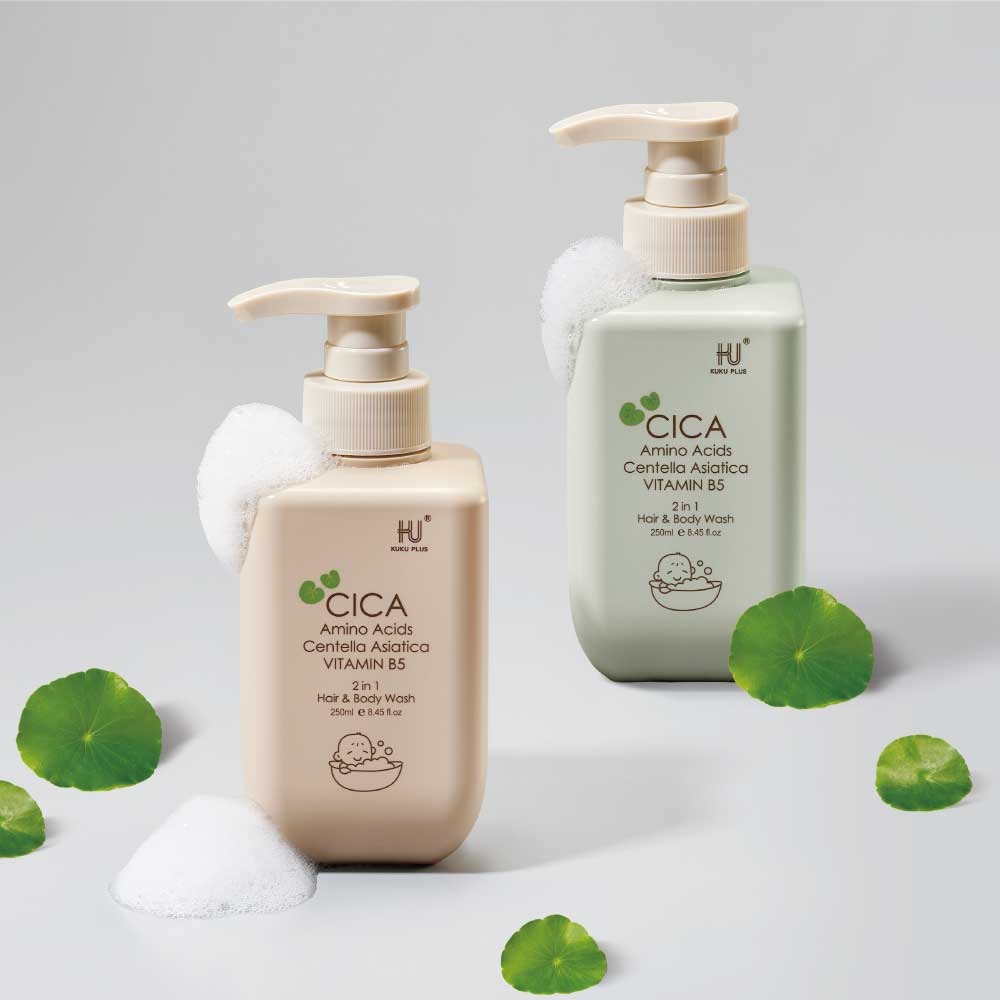 KUKU 酷咕鴨 PLUS 舒敏積雪草寶寶洗髮精 500ml【金寶貝 226911】KU1152-細節圖3