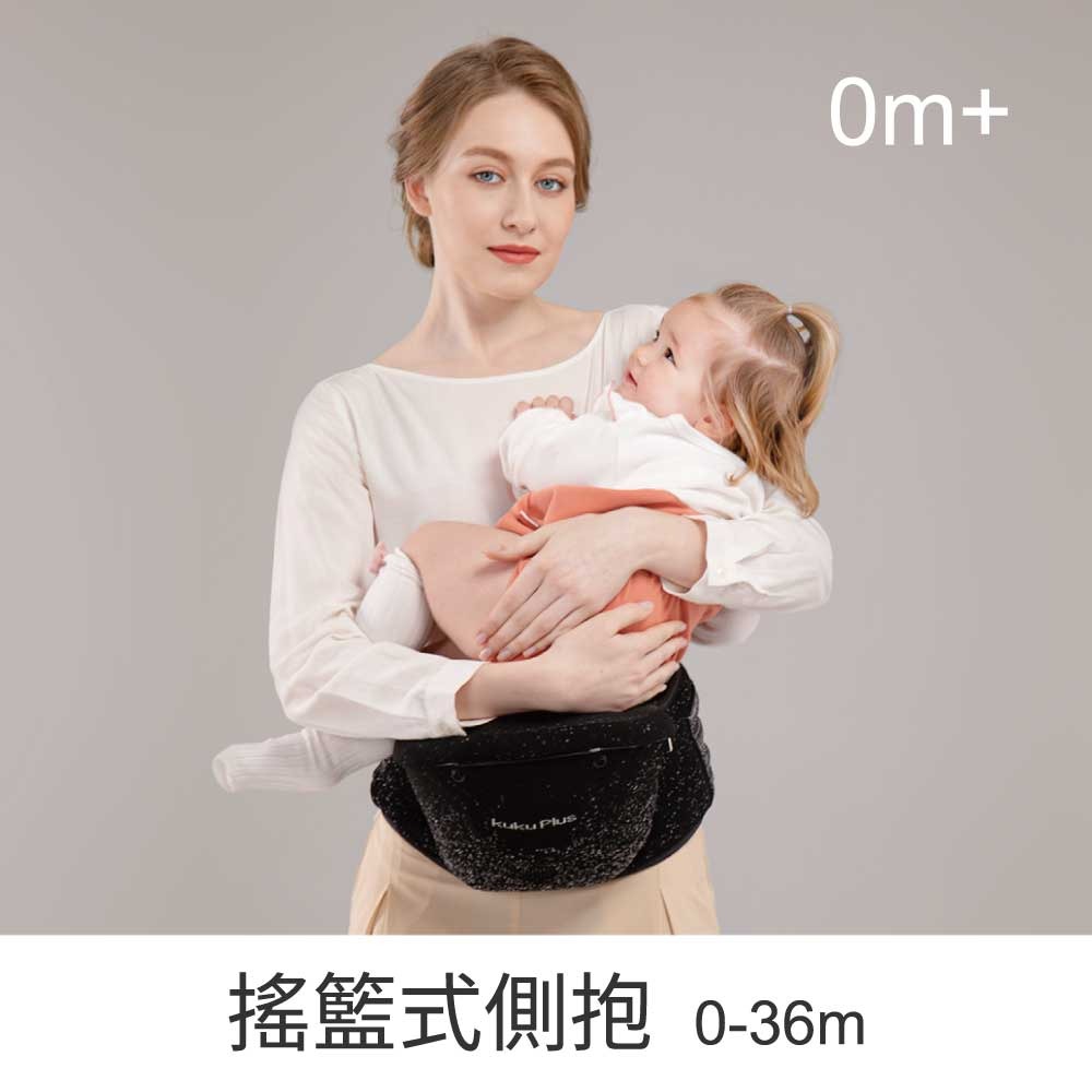 KUKU 酷咕鴨 PLUS 充氣墊腰凳揹帶【金寶貝】KU2563 揹巾 背巾-細節圖2