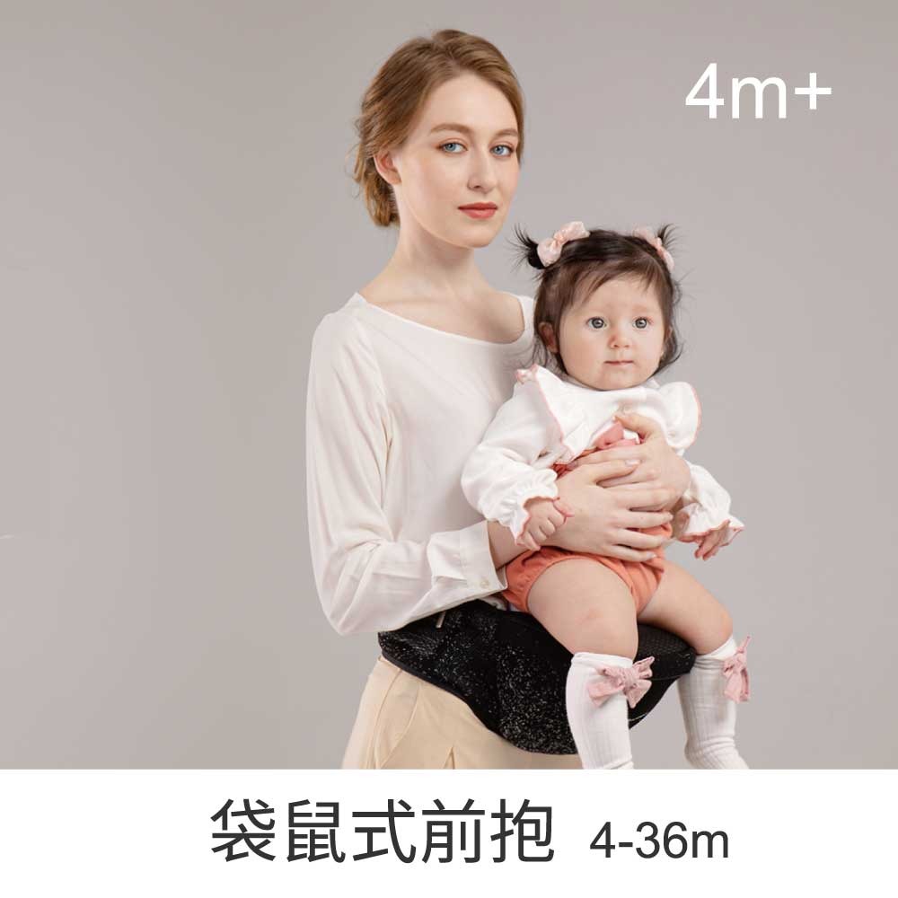 KUKU 酷咕鴨 PLUS 充氣墊腰凳揹帶【金寶貝】KU2563 揹巾 背巾-細節圖3