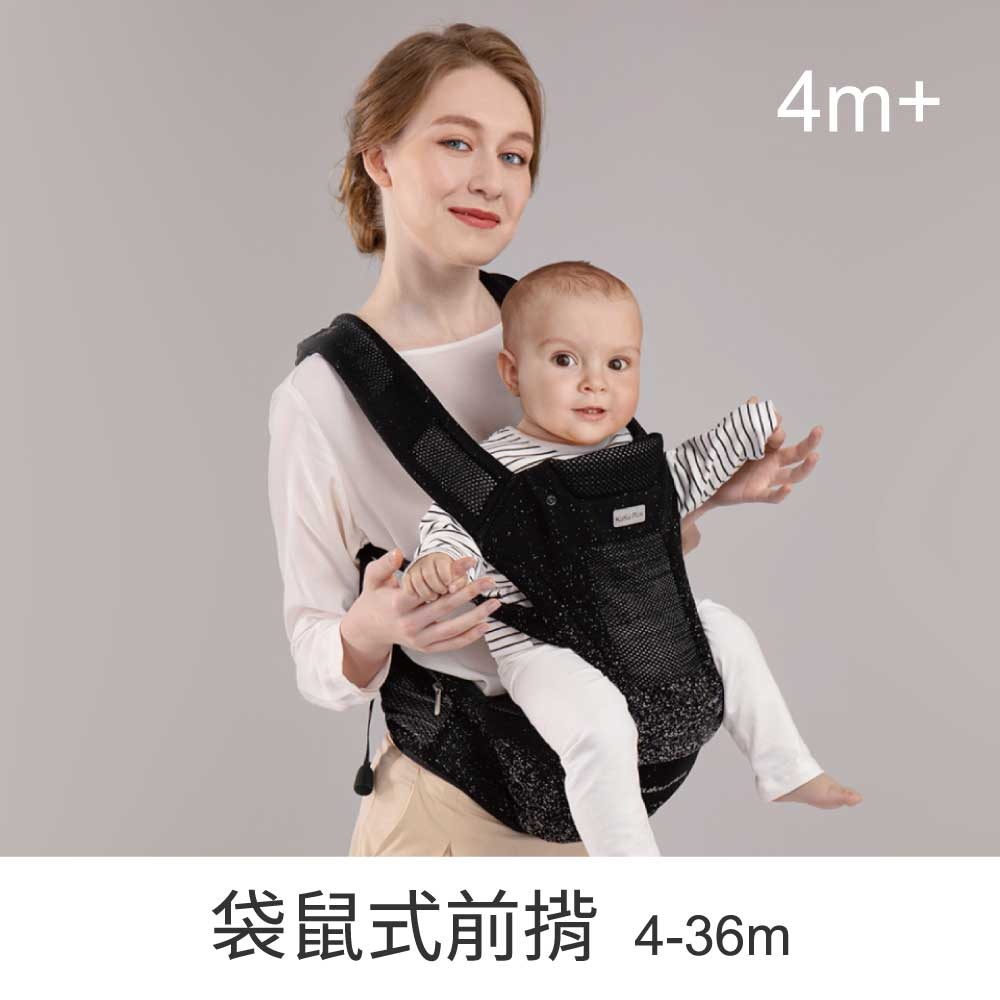 KUKU 酷咕鴨 PLUS 充氣墊腰凳揹帶【金寶貝】KU2563 揹巾 背巾-細節圖5