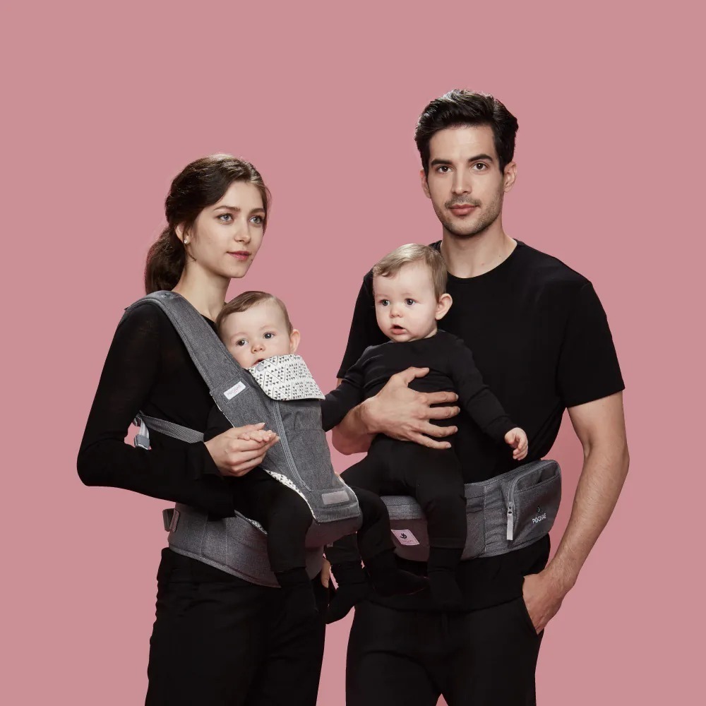 韓國 POGNAE No.5 Plus Light 三合一輕量機能嬰兒揹帶【金寶貝】 揹帶 揹巾 背帶-細節圖2