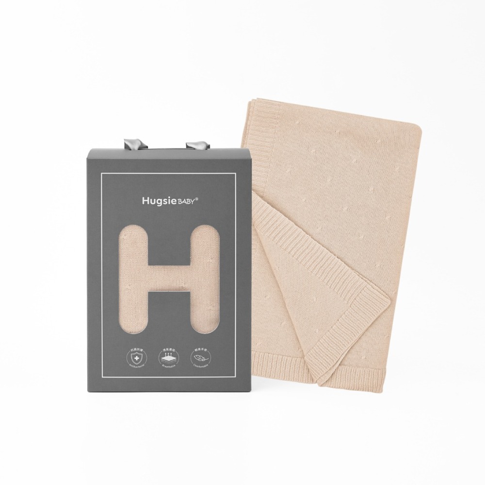 HUGSIE 好喜 HugsieBABY氧化鋅抗菌透透毯【金寶貝】88x125cm 蓋毯-細節圖5