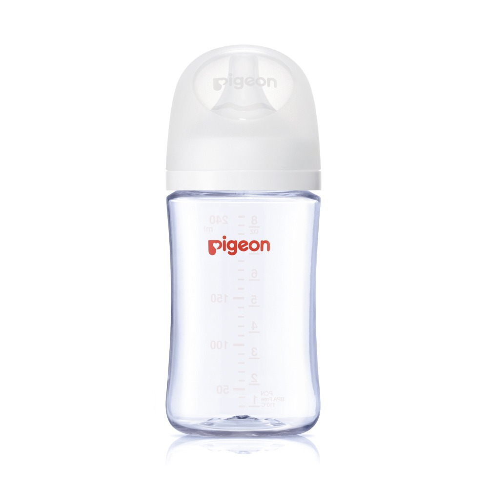 貝親 Pigeon 第三代母乳實感T-ester奶瓶 160ml/240ml-純淨白【金寶貝】-細節圖2