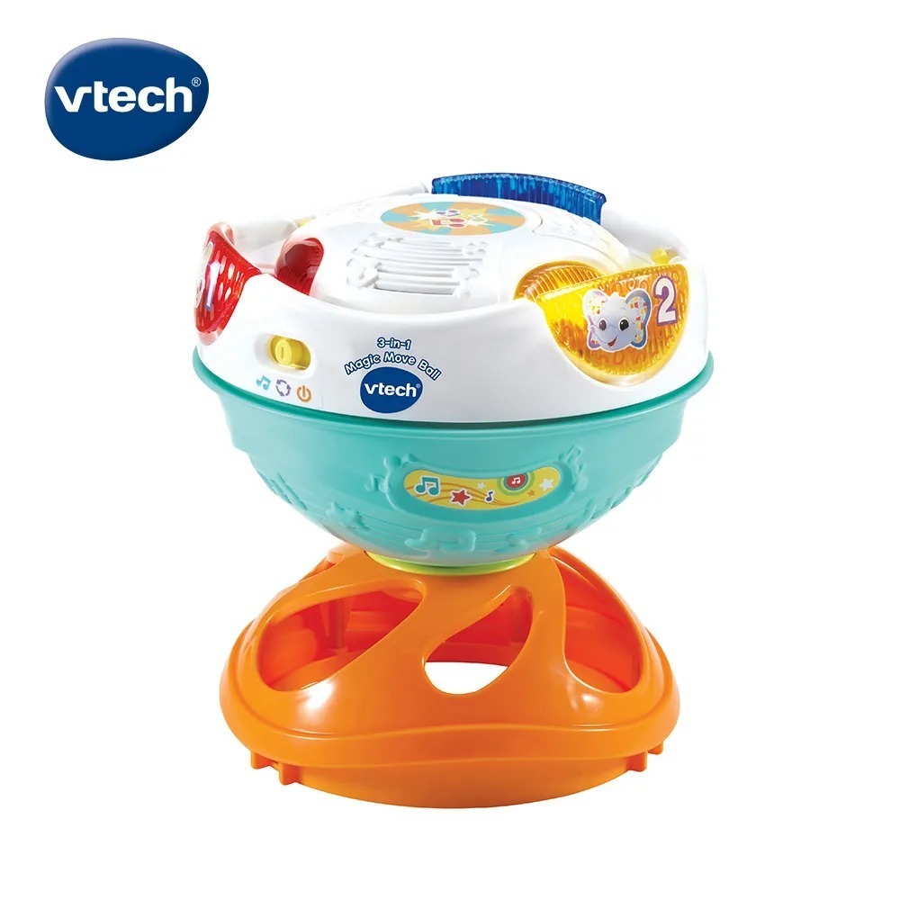Vtech 3合1魔法聲光轉轉球【金寶貝 225658】音樂球-細節圖4