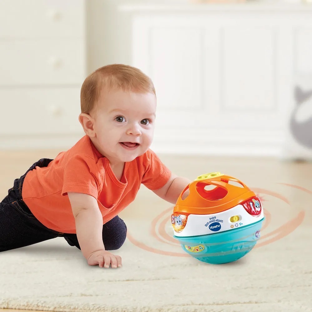 Vtech 3合1魔法聲光轉轉球【金寶貝 225658】音樂球-細節圖5