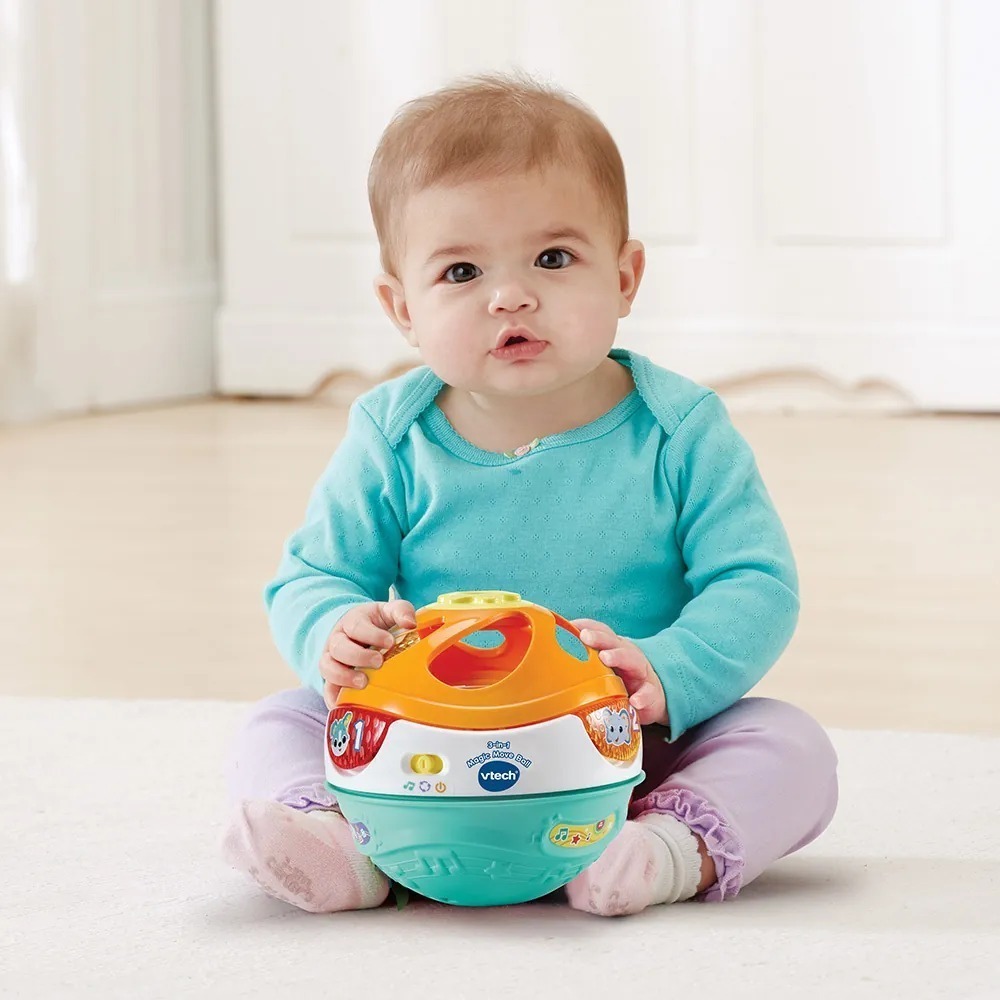 Vtech 3合1魔法聲光轉轉球【金寶貝 225658】音樂球-細節圖7